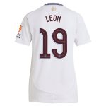aston villa adidas away shirt 2024-25 – womens with leon 19 cup printing Collection - Aston Villa Fan Shop Official Gear