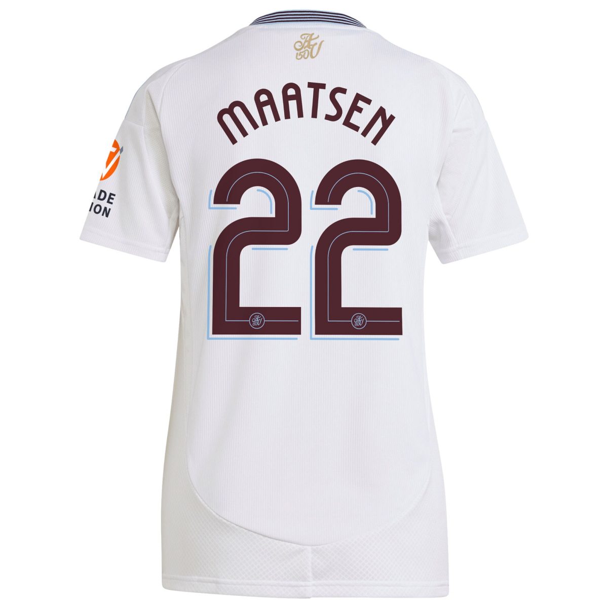 aston villa adidas away shirt 2024-25 – womens with maatsen 22 cup printing Collection - Aston Villa Fan Shop Official Gear