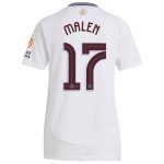 aston villa adidas away shirt 2024-25 – womens with malen 17 cup printing Collection - Aston Villa Fan Shop Official Gear