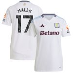aston villa adidas away shirt 2024-25 – womens with malen 17 printing Collection - Aston Villa Fan Shop Official Gear