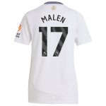 aston villa adidas away shirt 2024-25 – womens with malen 17 printing Collection - Aston Villa Fan Shop Official Gear