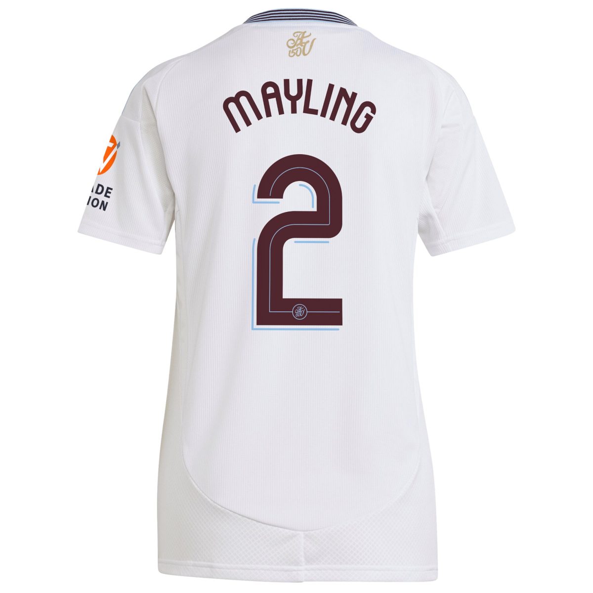 aston villa adidas away shirt 2024-25 – womens with mayling 2 cup printing Collection - Aston Villa Fan Shop Official Gear