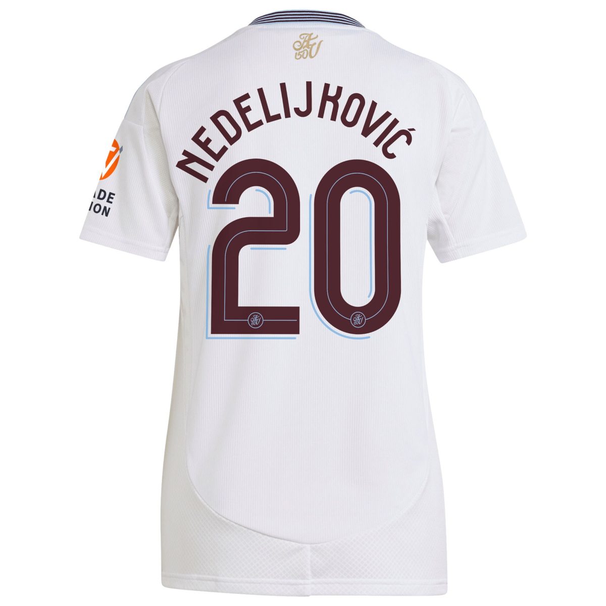 aston villa adidas away shirt 2024-25 – womens with nedeljković 20 cup printing Collection - Aston Villa Fan Shop Official Gear