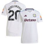 aston villa adidas away shirt 2024-25 – womens with nedeljković 20 printing Collection - Aston Villa Fan Shop Official Gear