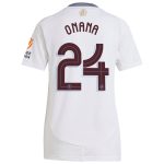 aston villa adidas away shirt 2024-25 – womens with onana 24 cup printing Collection - Aston Villa Fan Shop Official Gear