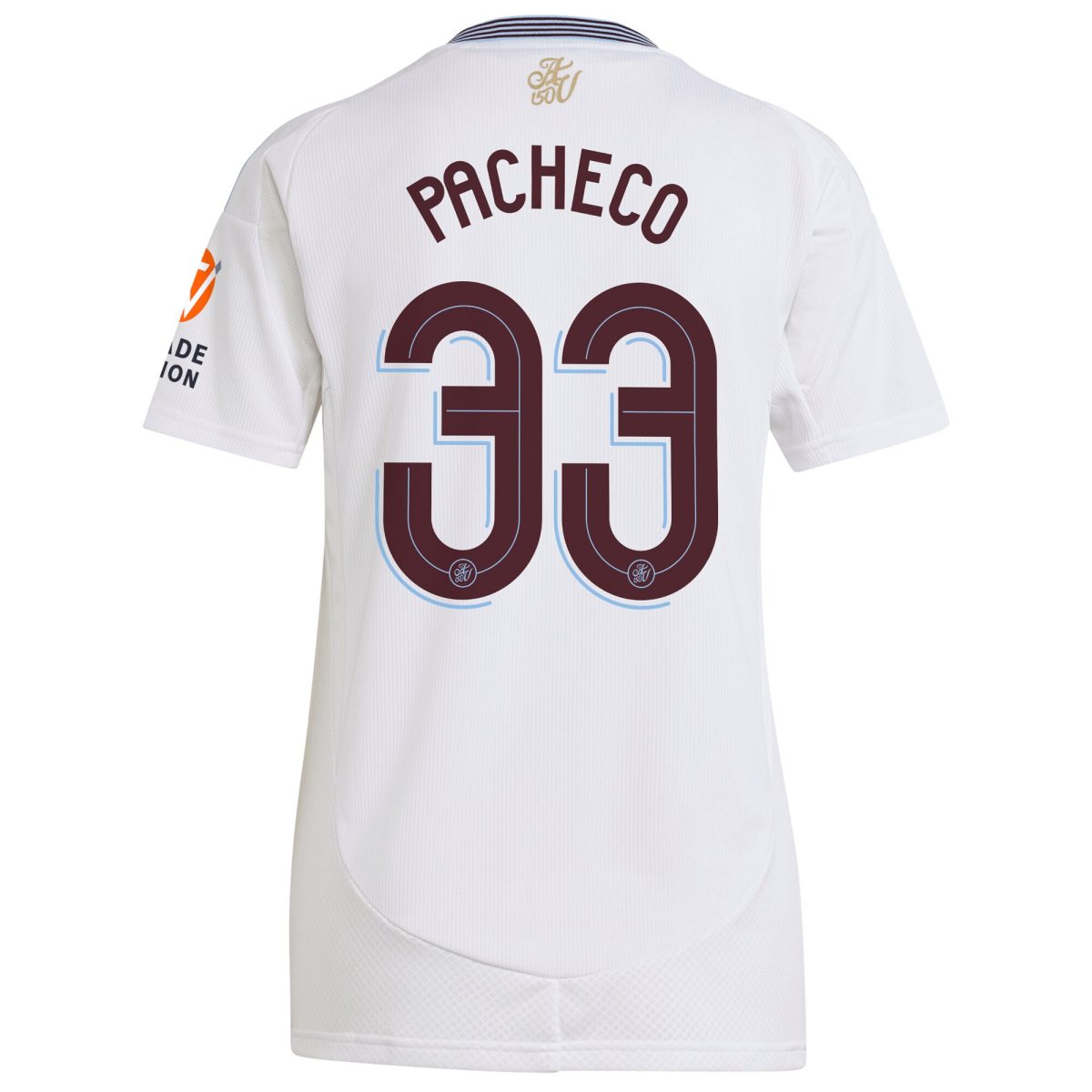 aston villa adidas away shirt 2024-25 – womens with pacheco 33 cup printing Collection - Aston Villa Fan Shop Official Gear
