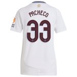 aston villa adidas away shirt 2024-25 – womens with pacheco 33 cup printing Collection - Aston Villa Fan Shop Official Gear