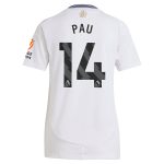 aston villa adidas away shirt 2024-25 – womens with pau 14 printing Collection - Aston Villa Fan Shop Official Gear