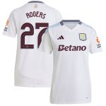 aston villa adidas away shirt 2024-25 – womens with rogers 27 cup printing Collection - Aston Villa Fan Shop Official Gear