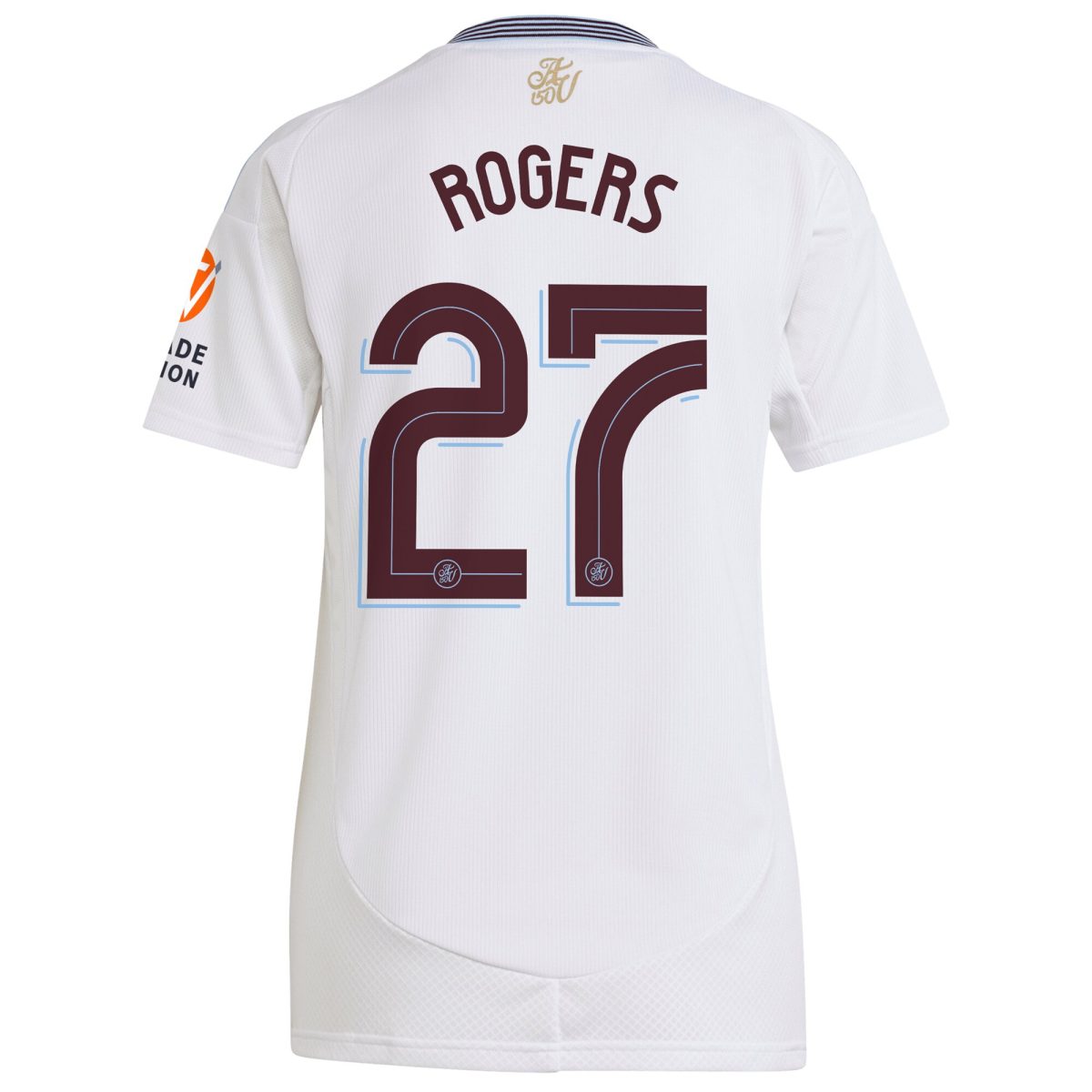 aston villa adidas away shirt 2024-25 – womens with rogers 27 cup printing Collection - Aston Villa Fan Shop Official Gear