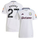 aston villa adidas away shirt 2024-25 – womens with rogers 27 printing Collection - Aston Villa Fan Shop Official Gear