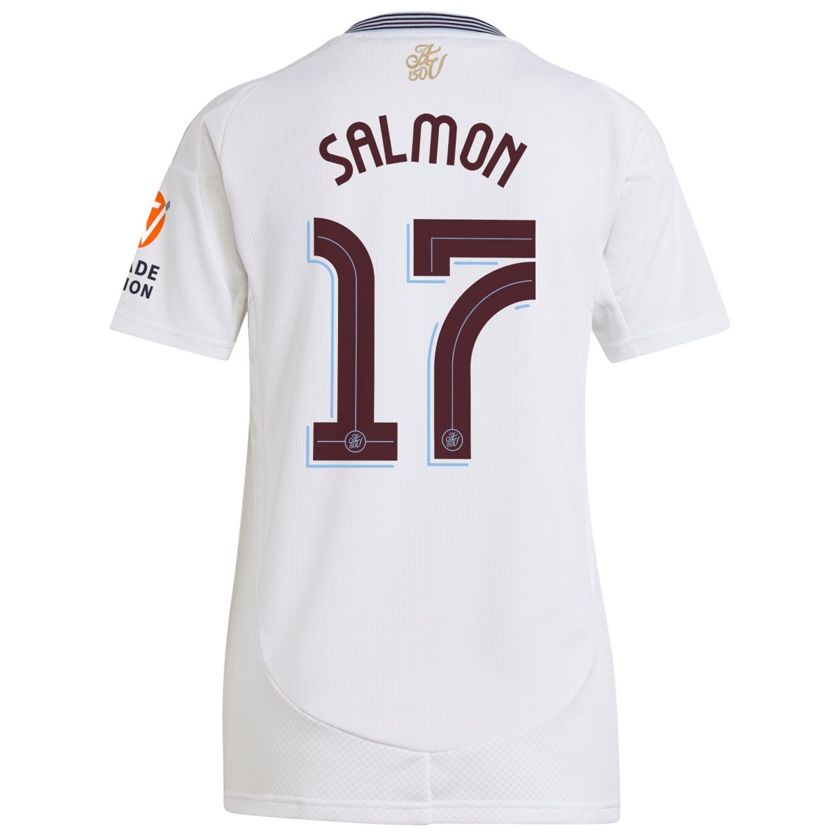 aston villa adidas away shirt 2024-25 – womens with salmon 17 cup printing Collection - Aston Villa Fan Shop Official Gear