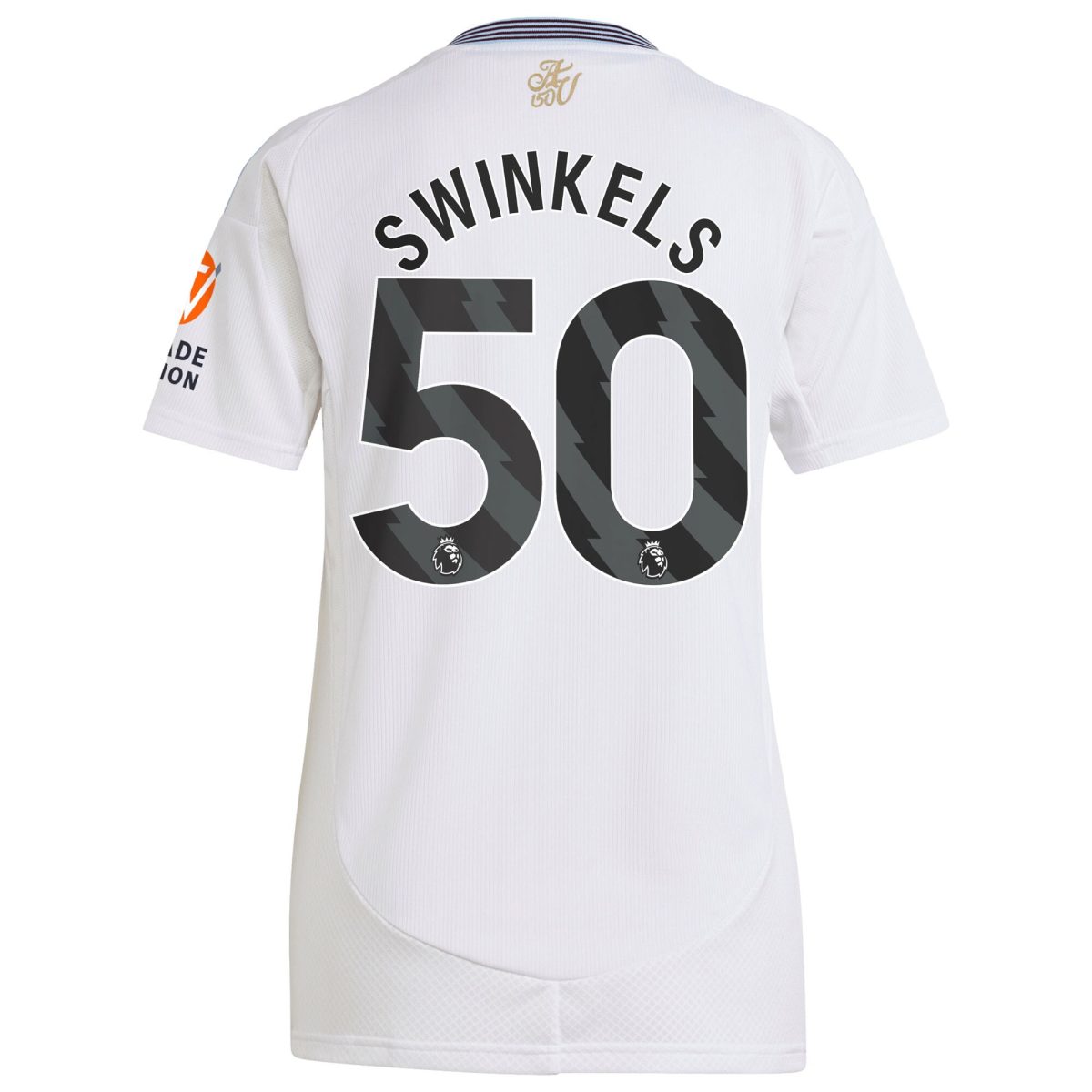 aston villa adidas away shirt 2024-25 – womens with swinkels 50 printing Collection - Aston Villa Fan Shop Official Gear