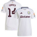 aston villa adidas away shirt 2024-25 – womens with turner 14 cup printing Collection - Aston Villa Fan Shop Official Gear
