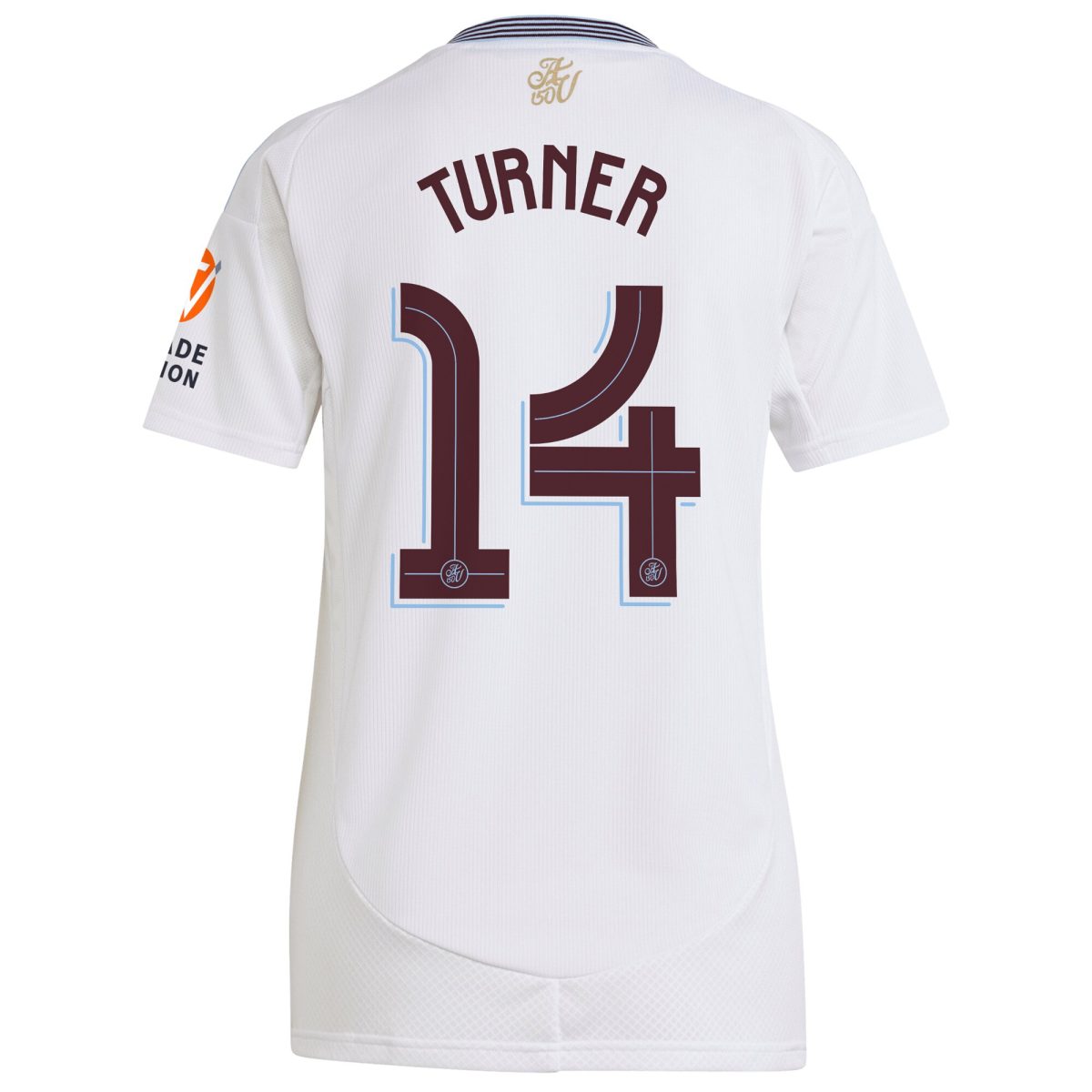 aston villa adidas away shirt 2024-25 – womens with turner 14 cup printing Collection - Aston Villa Fan Shop Official Gear