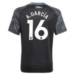 aston villa adidas away shirt 2025-26 – kids with a.garcía 16 printing Collection – Aston Villa Fan Shop Official Gear Collection - Aston Villa Fan Shop Official Gear