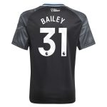 aston villa adidas away shirt 2025-26 – kids with bailey 31 printing Collection – Aston Villa Fan Shop Official Gear Collection - Aston Villa Fan Shop Official Gear