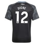 aston villa adidas away shirt 2025-26 – kids with digne 12 printing Collection - Aston Villa Fan Shop Official Gear