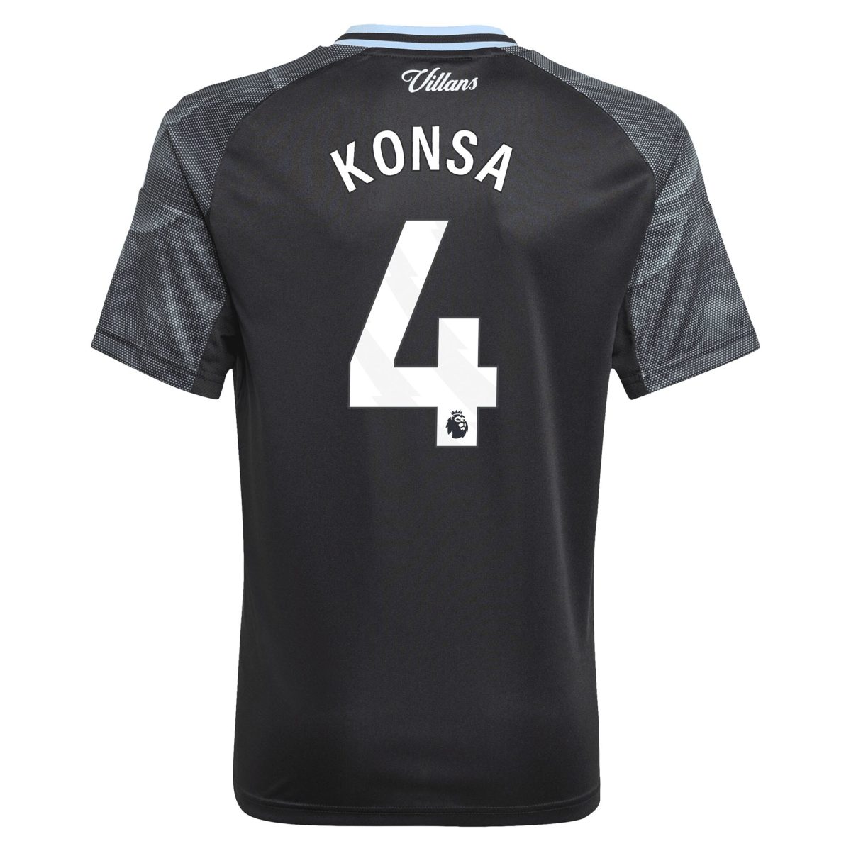 aston villa adidas away shirt 2025-26 – kids with konsa 4 printing Collection - Aston Villa Fan Shop Official Gear