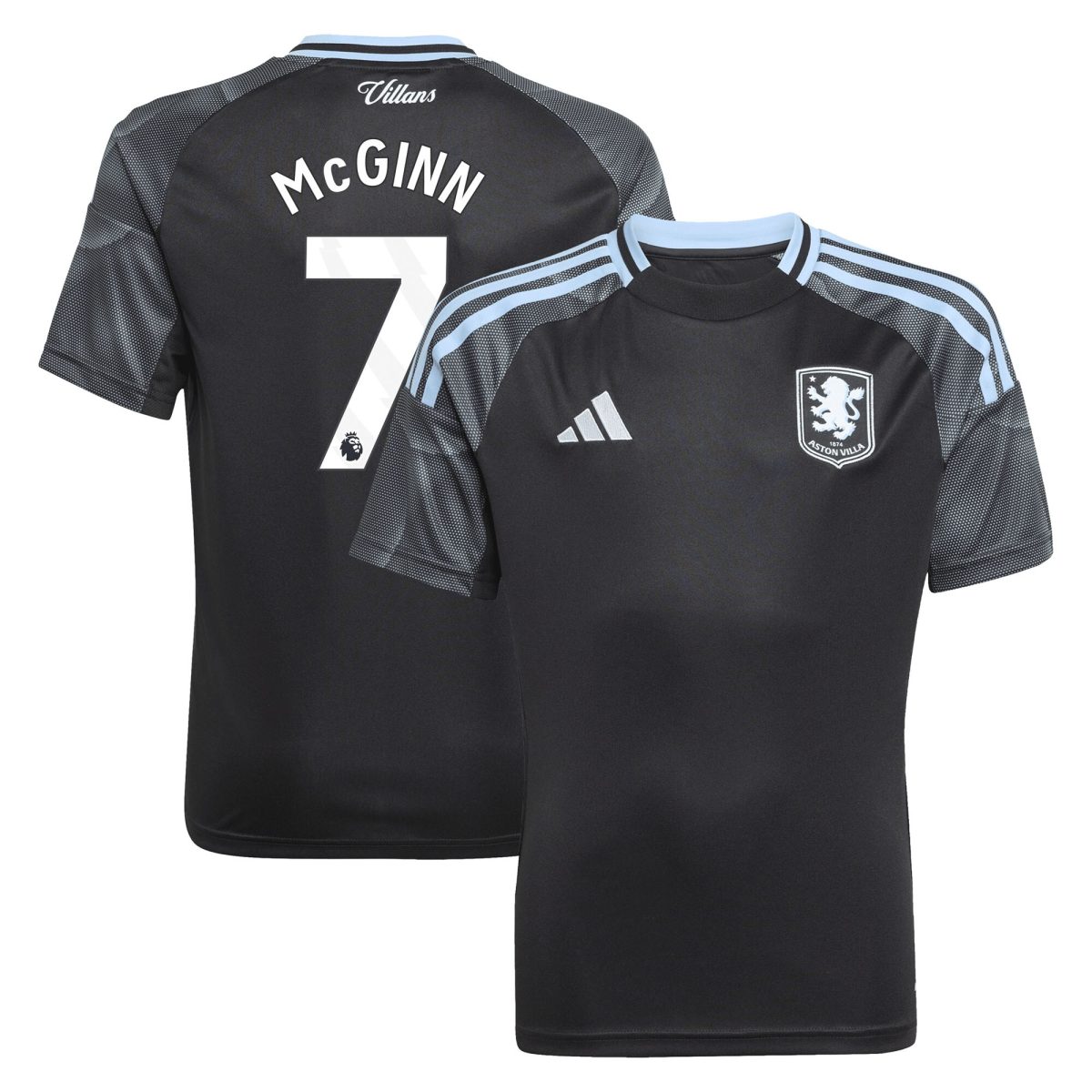 aston villa adidas away shirt 2025-26 – kids with mcginn 7 printing Collection – Aston Villa Fan Shop Official Gear Collection - Aston Villa Fan Shop Official Gear