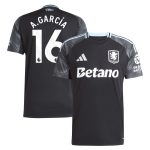 aston villa adidas away shirt 2025-26 with a.garcía 16 printing Collection – Aston Villa Fan Shop Official Gear Collection - Aston Villa Fan Shop Official Gear