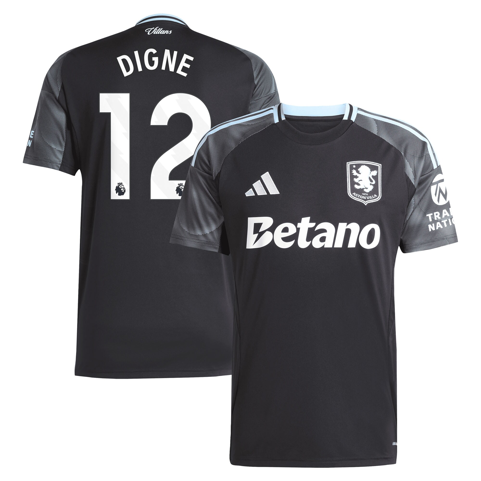 aston villa adidas away shirt 2025-26 with digne 12 printing Collection – Aston Villa Fan Shop Official Gear Collection - Aston Villa Fan Shop Official Gear