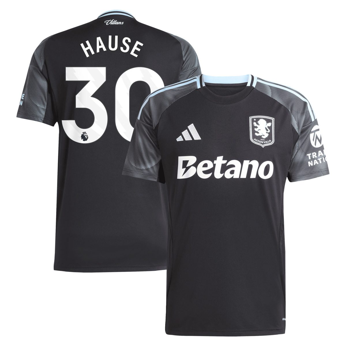 aston villa adidas away shirt 2025-26 with hause 30 printing Collection – Aston Villa Fan Shop Official Gear Collection - Aston Villa Fan Shop Official Gear