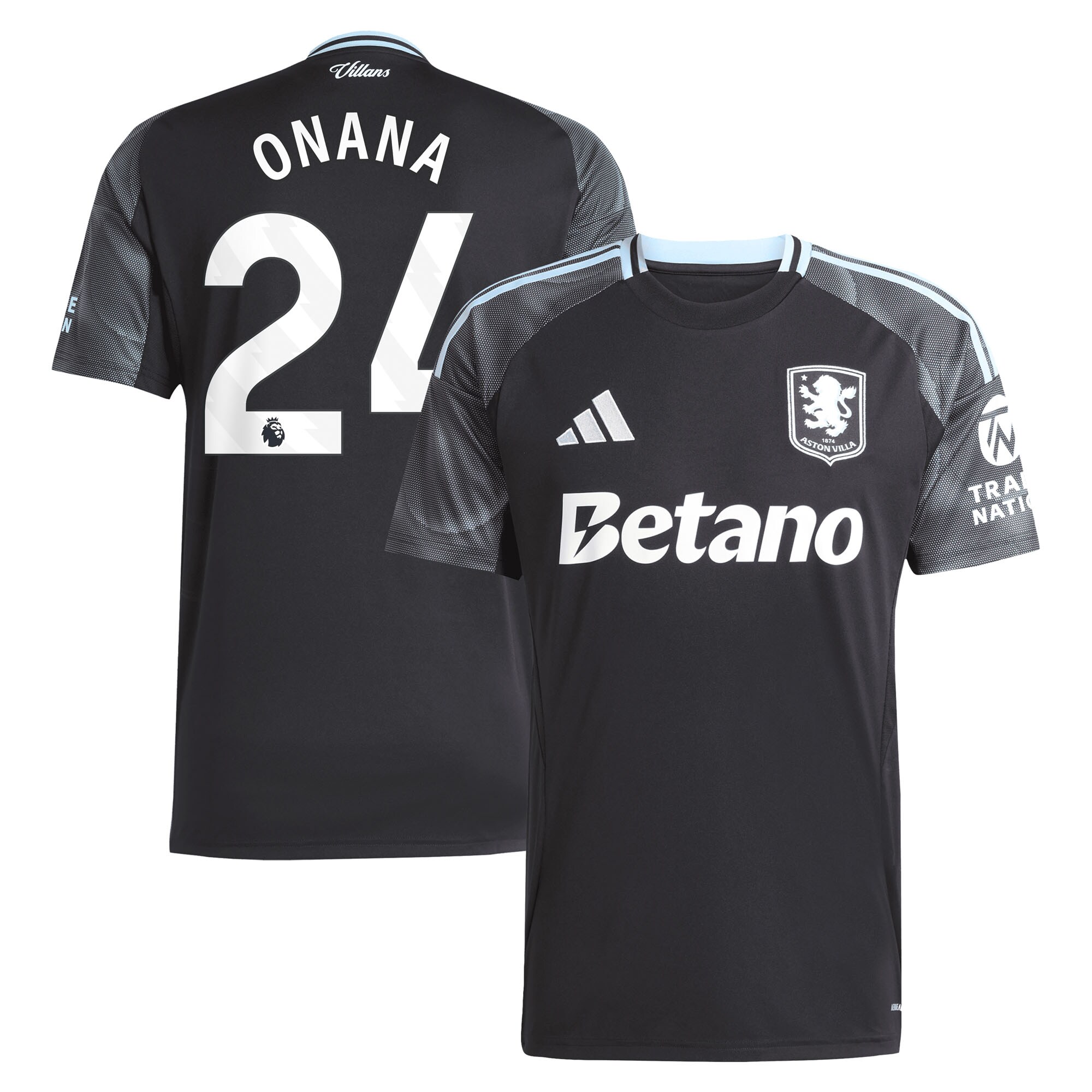 aston villa adidas away shirt 2025-26 with onana 24 printing Collection – Aston Villa Fan Shop Official Gear Collection - Aston Villa Fan Shop Official Gear
