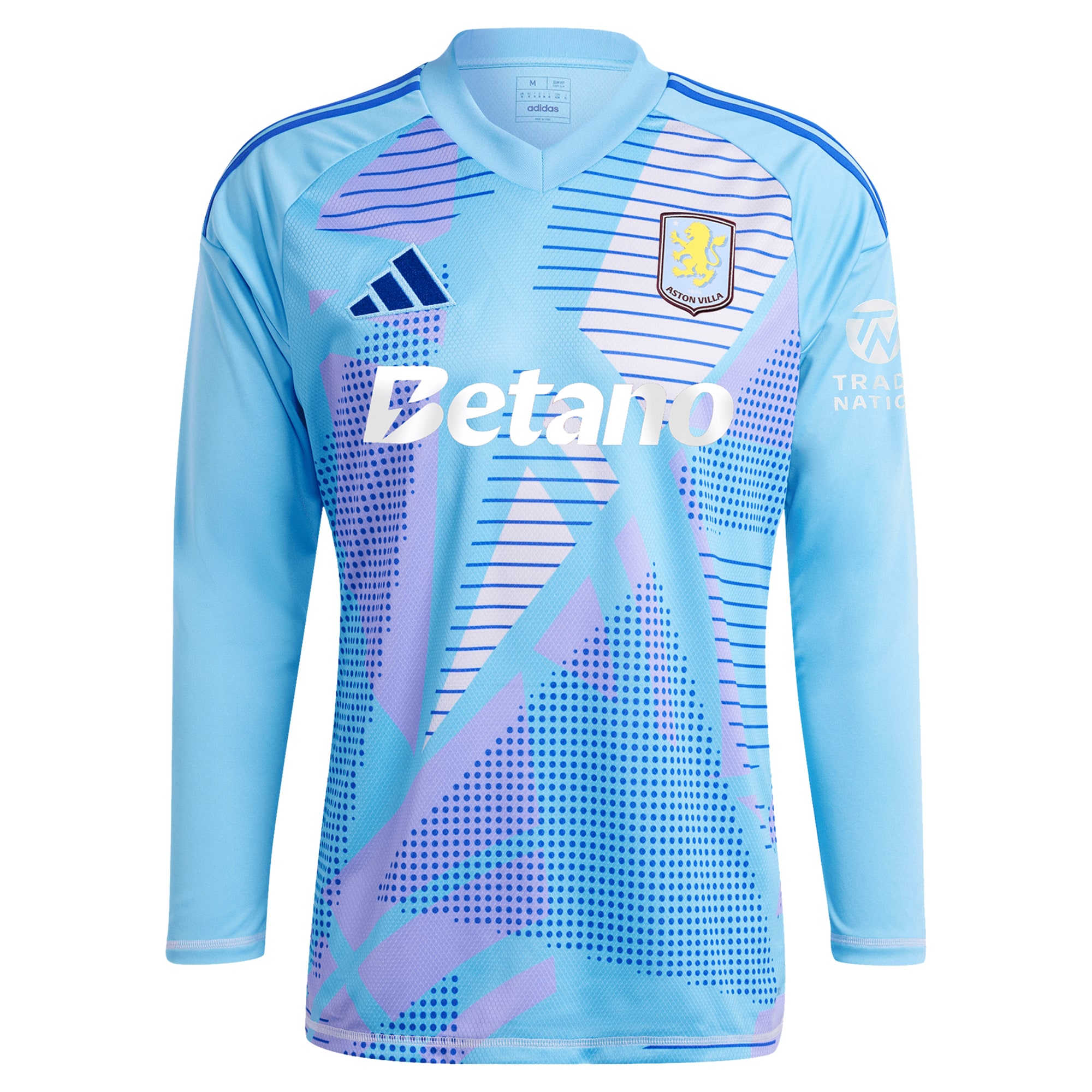 aston villa adidas goalkeeper shirt 2024-25 – long sleeve – 201964005 with custom printing Collection - Aston Villa Fan Shop Official Gear