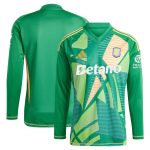 aston villa adidas goalkeeper shirt 2024-25 – long sleeve – 201964009 with custom printing Collection - Aston Villa Fan Shop Official Gear