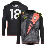 aston villa adidas goalkeeper shirt 2024-25 – long sleeve – kids with gauci 18 printing – 202029323 Collection - Aston Villa Fan Shop Official Gear