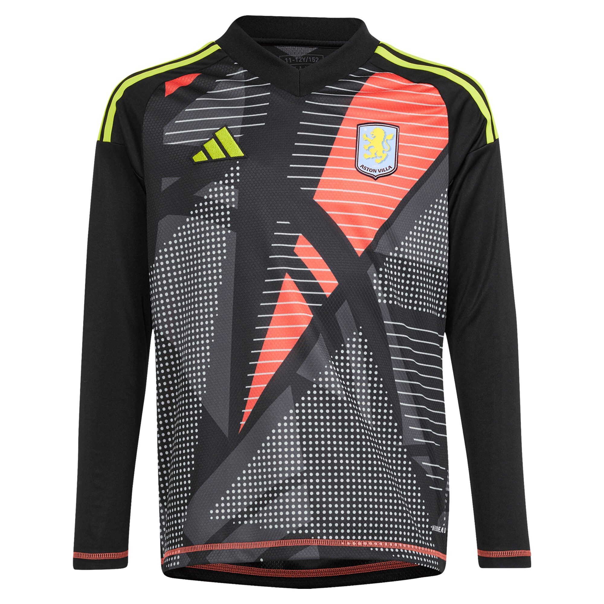 aston villa adidas goalkeeper shirt 2024-25 – long sleeve – kids with martinez 23 printing – 202029325 Collection - Aston Villa Fan Shop Official Gear
