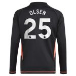 aston villa adidas goalkeeper shirt 2024-25 – long sleeve – kids with olsen 25 printing – 202029322 Collection - Aston Villa Fan Shop Official Gear