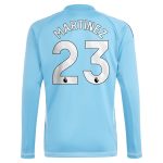 aston villa adidas goalkeeper shirt 2024-25 – long sleeve with martinez 23 printing – 202030980 Collection - Aston Villa Fan Shop Official Gear