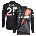 aston villa adidas goalkeeper shirt 2024-25 – long sleeve with olsen 25 printing – 202028939 Collection - Aston Villa Fan Shop Official Gear