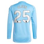 aston villa adidas goalkeeper shirt 2024-25 – long sleeve with olsen 25 printing – 202030976 Collection - Aston Villa Fan Shop Official Gear