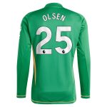 aston villa adidas goalkeeper shirt 2024-25 – long sleeve with olsen 25 printing Collection – Aston Villa Fan Shop Official Gear Collection - Aston Villa Fan Shop Official Gear