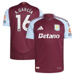 aston villa adidas home authentic shirt 2024-25 with a.garcía 16 printing Collection – Aston Villa Fan Shop Official Gear Collection - Aston Villa Fan Shop Official Gear