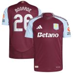 aston villa adidas home authentic shirt 2024-25 with bogarde 26 cup printing Collection - Aston Villa Fan Shop Official Gear