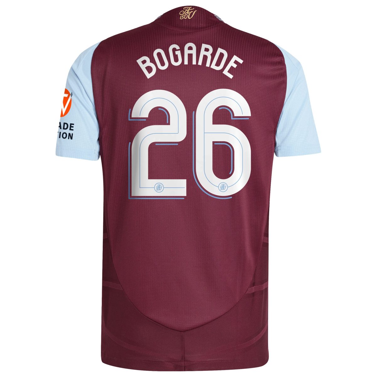 aston villa adidas home authentic shirt 2024-25 with bogarde 26 cup printing Collection - Aston Villa Fan Shop Official Gear
