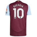 aston villa adidas home authentic shirt 2024-25 with buendia 10 printing Collection - Aston Villa Fan Shop Official Gear