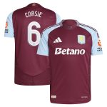 aston villa adidas home authentic shirt 2024-25 with corsie 6 cup printing Collection - Aston Villa Fan Shop Official Gear