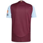aston villa adidas home authentic shirt 2024-25 with custom printing Collection - Aston Villa Fan Shop Official Gear
