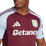 aston villa adidas home authentic shirt 2024-25 with custom printing Collection - Aston Villa Fan Shop Official Gear