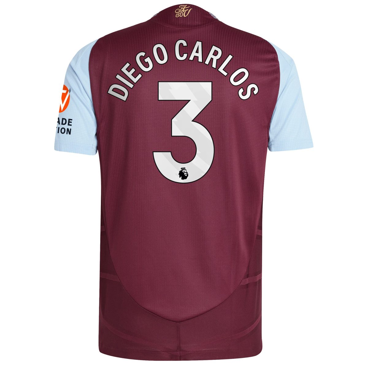 aston villa adidas home authentic shirt 2024-25 with diego carlos 3 printing Collection - Aston Villa Fan Shop Official Gear