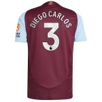 aston villa adidas home authentic shirt 2024-25 with diego carlos 3 printing Collection - Aston Villa Fan Shop Official Gear