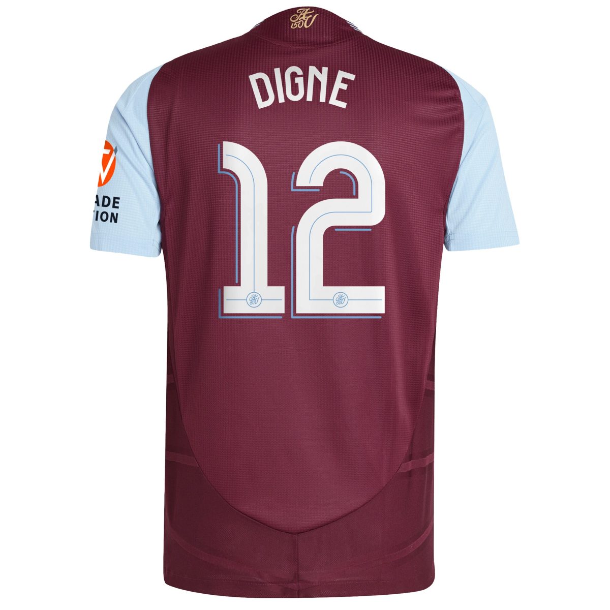 aston villa adidas home authentic shirt 2024-25 with digne 12 cup printing Collection - Aston Villa Fan Shop Official Gear