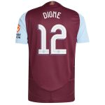 aston villa adidas home authentic shirt 2024-25 with digne 12 cup printing Collection - Aston Villa Fan Shop Official Gear
