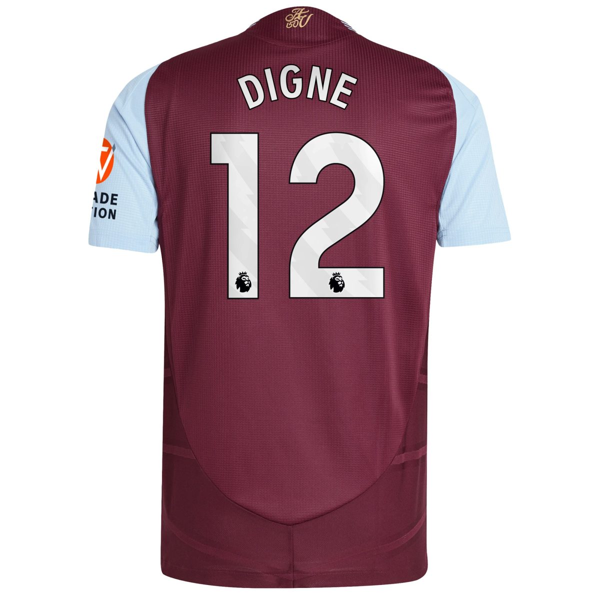 aston villa adidas home authentic shirt 2024-25 with digne 12 printing Collection - Aston Villa Fan Shop Official Gear