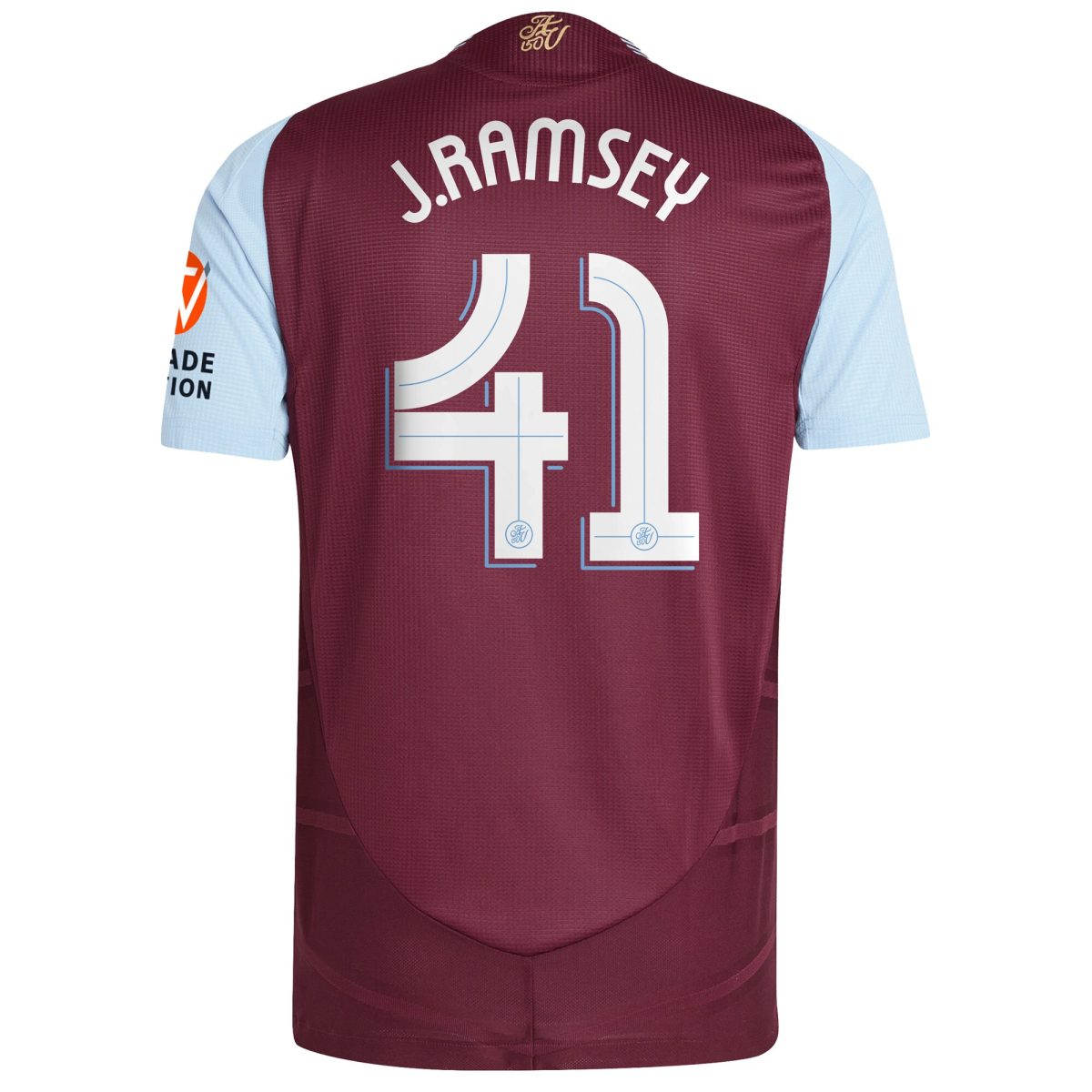 aston villa adidas home authentic shirt 2024-25 with j. ramsey 41 cup printing Collection - Aston Villa Fan Shop Official Gear